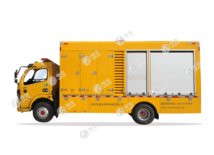 抢险排涝车主要用途及工作条件